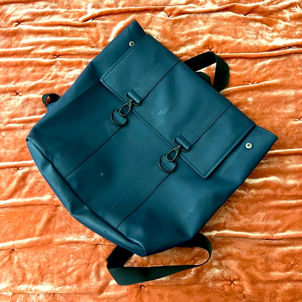 USED • RAINS BACKPACK • MSN BAG